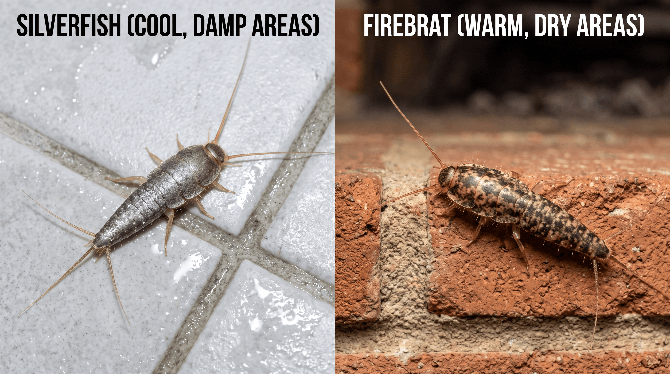 Silverfish and Firebrat